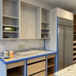 Cabinets in progress